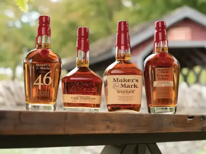 Premium Makers Mark bourbon at 104 Liquor Bay Ltd in Edmonton